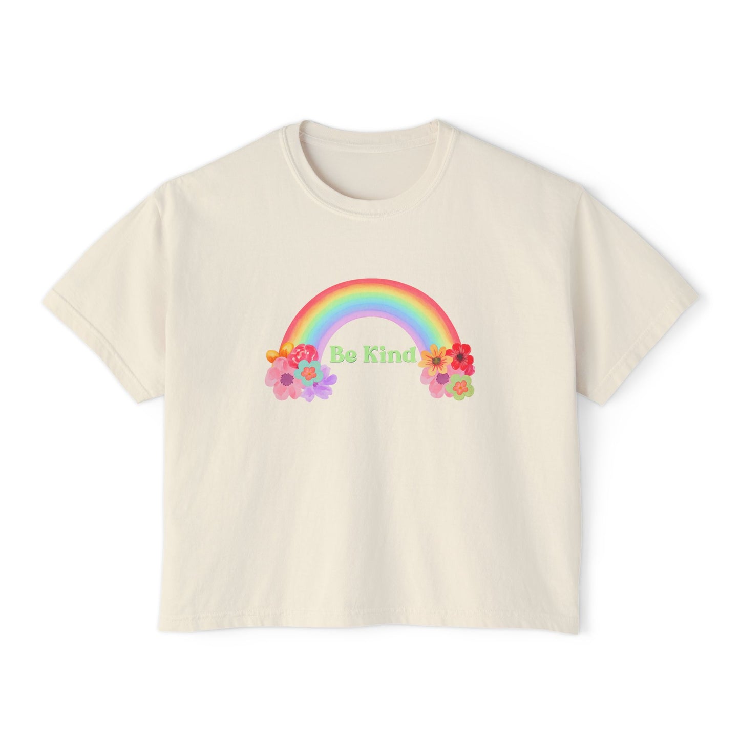 Be Kind Rainbow Women's Retro Tee