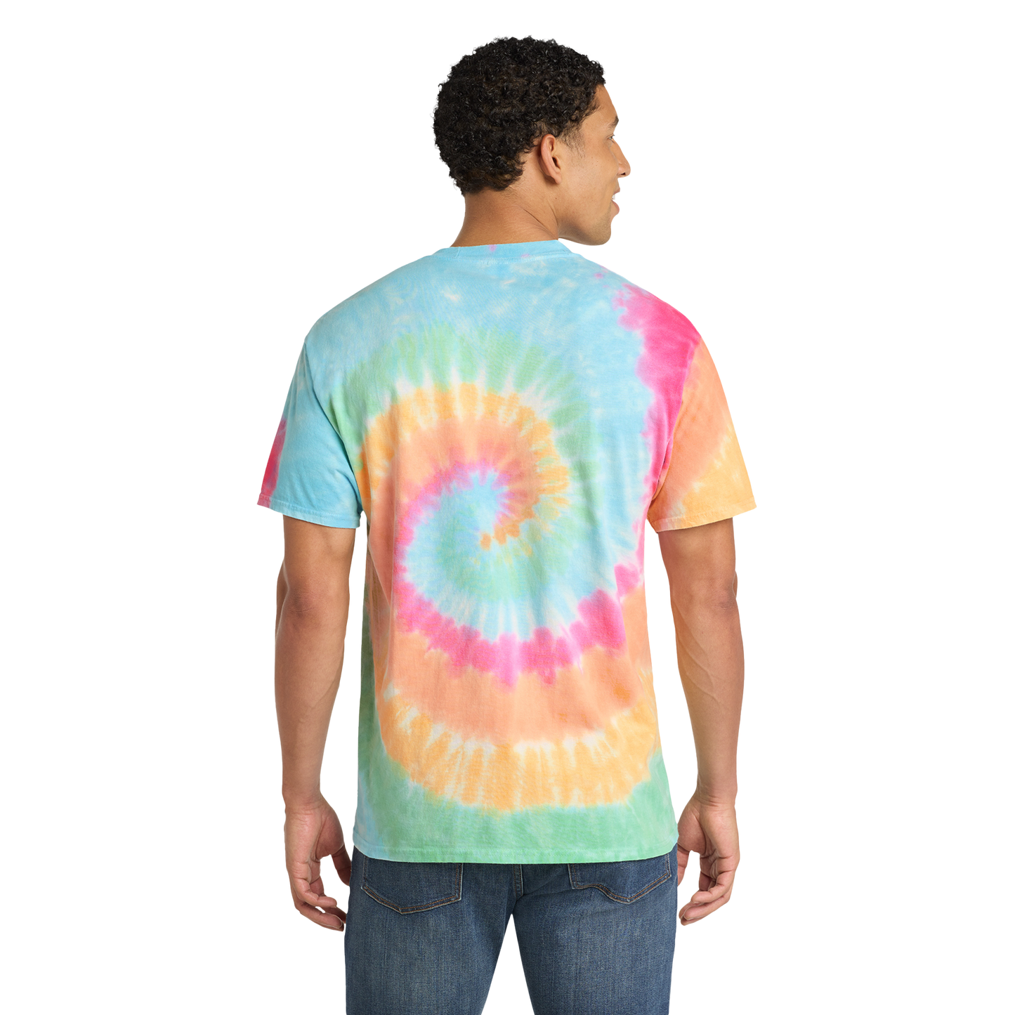 Good Vibes Men's Tie Dye Tee